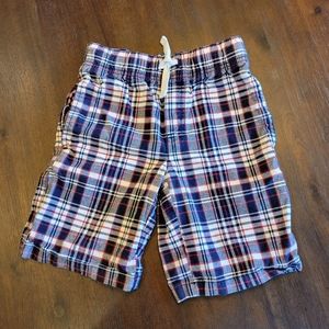Gymboree plaid shorts size 6